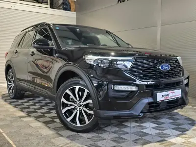 Käytetty Ford Explorer ST-Line 363 HP (266 kW) 2021 Musta Katumaasturi