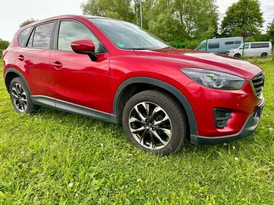 Gebraucht Mazda CX-5 Sports-Line 175 PS (128 kW) 2015 Rot SUV