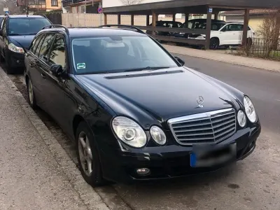 Brugt Mercedes E320 234 HK (172 kW) 2008 Sort Stationcar