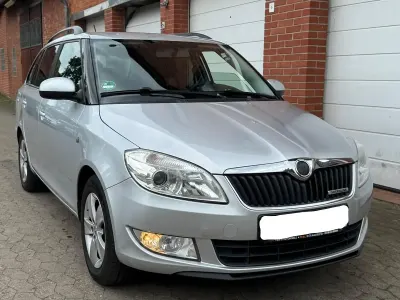 Gebraucht Skoda Fabia GreenLine 75 PS (55 kW) 2014 Silber Kombi
