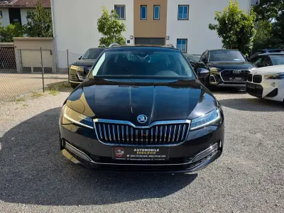 Gebraucht Skoda Superb Premium Edition 190 PS (139 kW) 2020 Cerna magic/black magic Kombi