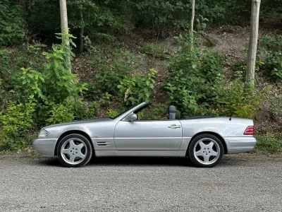 Gebraucht Mercedes SL320 224 PS (164 kW) 2000 Silber Cabrio