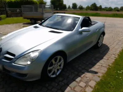 Gebraucht Mercedes SLK200 163 PS (119 kW) 2005 Grau Cabrio