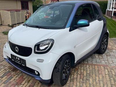Begagnad Smart ForTwo Electric Drive Prime 62 kW (85 HK) 2019 Vit Sportkupé