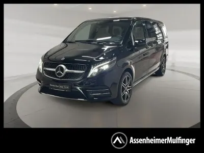Gebraucht Mercedes V300 AMG 237 PS (174 kW) 2023 Obsidianschwarz metallic Van / Kleinbus