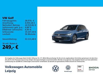 Gebraucht VW Golf VIII Goal 116 PS (85 kW) 2025 Blau Limousine