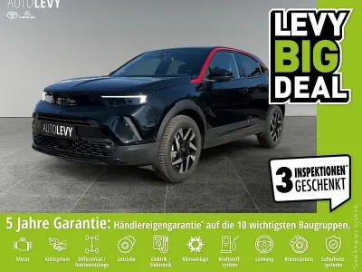 Gebraucht Opel Mokka-e GS Line 100 kW (136 PS) 2022 Schwarz perla nera/typ aussenverkleidung (metallic) SUV