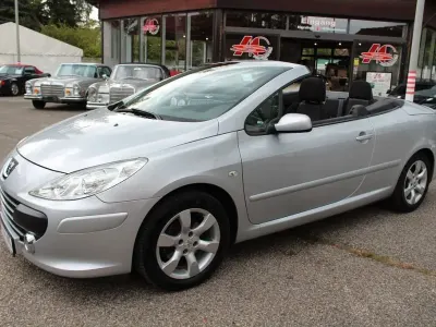 Gebraucht Peugeot 307 CC 140 PS (102 kW) 2009 Silber Cabrio