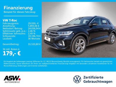 Gebraucht VW T-Roc R-line 150 PS (110 kW) 2025 Deep black perleffekt SUV