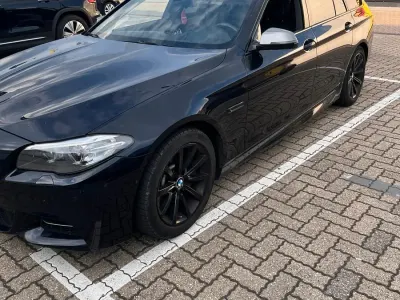 Brugt BMW 550 381 HK (280 kW) 2015 Sort Stationcar