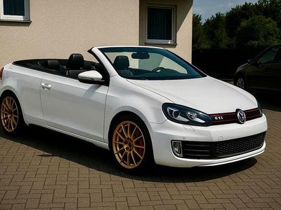 Weiß Gebraucht 2013 VW Golf Cabriolet GTI Cabrio | 14.950 € (Etwas zu teuer)