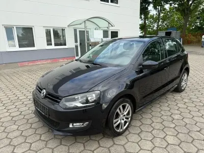 Gebraucht VW Polo Comfortline 86 PS (63 kW) 2010 Schwarz Kleinwagen