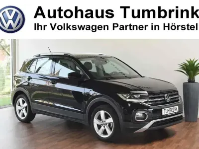 Gebraucht VW T-Cross Style 110 PS (80 kW) 2021 Schwarz SUV