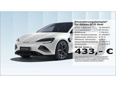 Weiss Neu 2025 BYD Seal Design Limousine | 38.990 € (Fairer Preis)