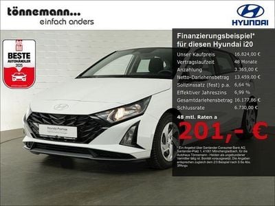 Weiß Gebraucht 2025 Hyundai i20 Select Kleinwagen | 16.824 € (Superpreis)
