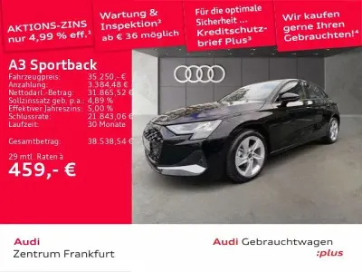 Usata Audi A3 Advanced 150 CV (110 kW) 2026 Nero Berlina