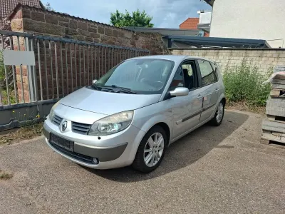 Gebraucht Renault Scénic II Avantage 135 PS (99 kW) 2005 Silber Van / Kleinbus