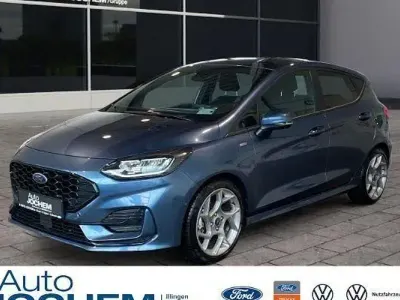 Brugt Ford Fiesta ST-Line 125 HK (91 kW) 2023 Blå Hatchback