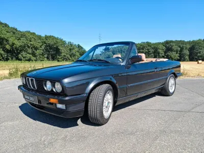 Gebraucht BMW 325 Cabriolet Sport Line 170 PS (125 kW) 1988 Schwarz Cabrio