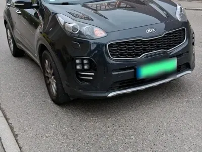 Begagnad Kia Sportage GT-Line 185 HK (136 kW) 2017 Svart SUV