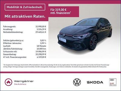 Używany VW Golf VIII GTI 245 KM (180 kW) 2023 Czarny Hatchback