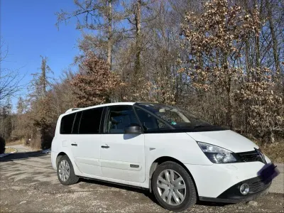 Gebraucht Renault Espace 173 PS (127 kW) 2013 Weiß Van / Kleinbus