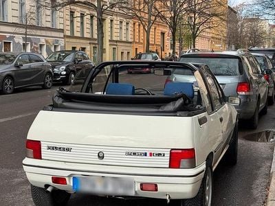 Usata Peugeot 205 44 CV (32 kW) 1990 Bianco Cabrio