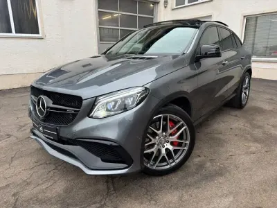 Używany Mercedes GLE63 AMG AMG 585 KM (430 kW) 2018 Szary Coupe