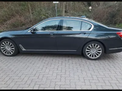 Brugt BMW 745 245 HK (180 kW) 2018 Sort Sedan