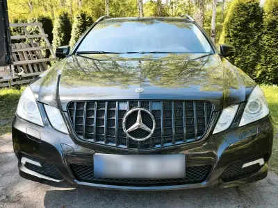 Usata Mercedes E200 Avantgarde 184 CV (135 kW) 2011 Nero Station wagon