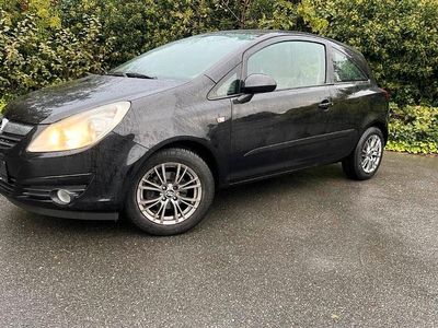 Schwarz Gebraucht 2007 Opel Corsa Catch Me Kleinwagen | 3.000 € (Fairer Preis)