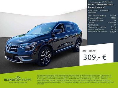 Gebraucht Renault Koleos Techno 184 PS (135 kW) 2023 Schwarz metallic SUV