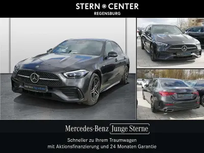 Gebraucht Mercedes C300e AMG 313 PS (230 kW) 2025 Metalliclack graphitgrau Limousine