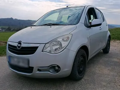 Gebraucht Opel Agila 2008 Silber Kleinwagen