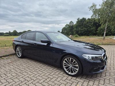 Second-hand BMW 530 Sport Line 265 CP (194 kW) 2017 Albastru Berlinǎ