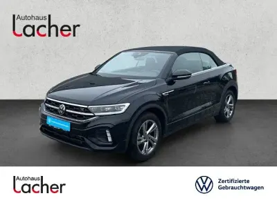 Gebraucht VW T-Roc Cabriolet R-line 150 PS (110 kW) 2025 Schwarz Cabrio