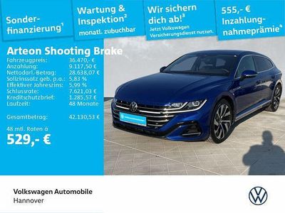 Gebraucht VW Arteon R 200 PS (147 kW) 2023 Lapiz blue metallic Kombi