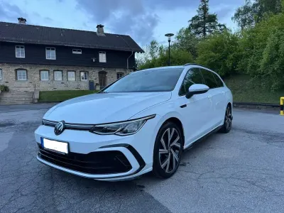 Gebraucht VW Golf VII R-line 150 PS (110 kW) 2021 Weiß Kleinwagen