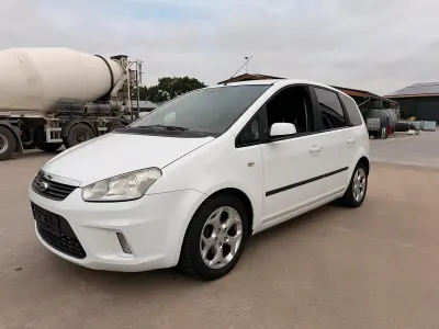 Gebraucht Ford C-MAX 108 PS (79 kW) 2009 Weiß Van / Kleinbus