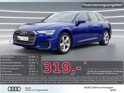 Blau metallic Gebraucht 2022 Audi A6 S-Line Kombi | 37.980 € (Superpreis)