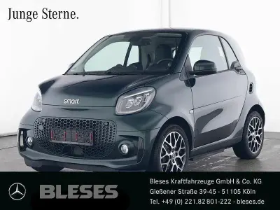 Gebraucht Smart ForTwo Coupé Prime Exclusive 60 kW (82 PS) 2023 Grün Kleinwagen