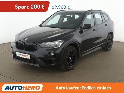 Gebraucht BMW X1 Advantage 140 PS (102 kW) 2019 Schwarz SUV