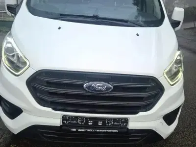 Occasion Ford Transit Custom 136 ch (100 kW) 2021 Blanc Berline