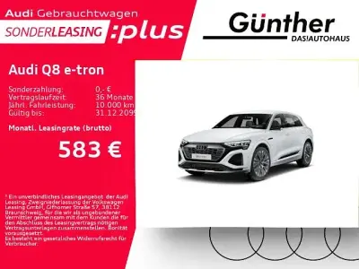 Usata Audi Q8 e-tron S-Line 300 kW (408 CV) 2024 Bianco SUV