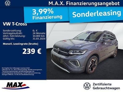Grau Gebraucht 2025 VW T-Cross R-line SUV | 26.989 € (Fairer Preis)