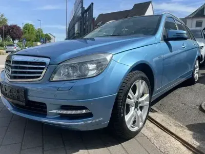 Brugt Mercedes C350 231 HK (169 kW) 2010 Blå Stationcar