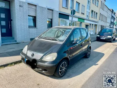 Gebraucht Mercedes A140 80 PS (58 kW) 2003 Schwarz Kleinwagen