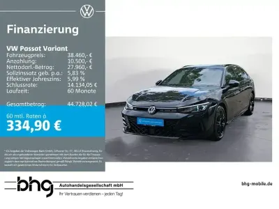 Gebraucht VW Passat R-line 150 PS (110 kW) 2025 Schwarz Kombi