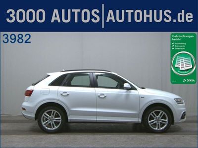 gebraucht Audi Q3 2.0 TDI S-Line Leder Navi Xenon Sound PDC Shz