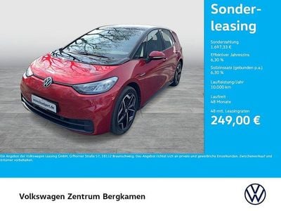 Gebraucht VW ID.3 Pro 150 kW (204 PS) 2022 Rot Kleinwagen